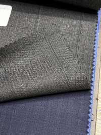 56CN5262 CANONICO(カノニコ) PERENNIAL-CLASSICS ブラウン シャドーストライプ[生地] CANONICO(カノニコ) サブ画像