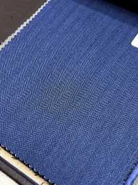 56CN5265 CANONICO(カノニコ) PERENNIAL-CLASSICS ブルー ヘリンボーン[生地] CANONICO(カノニコ) サブ画像