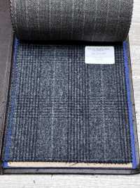 56CN5282 CANONICO(カノニコ) ORIGINAL WOOLLEN FLANNEL グレー/グリーン グレンチェック[生地] CANONICO(カノニコ) サブ画像