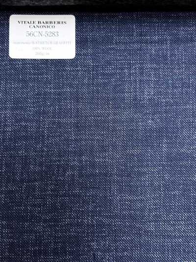 56CN5283 CANONICO(カノニコ) supersonic/NATURAL STRETCH GRAFFITI ブルー