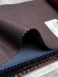 SR6501-BR 定番  国産 Premium Super120's Stretch Solaro ブラウン 無地 玉虫色[生地] 細井商事株式会社 サブ画像