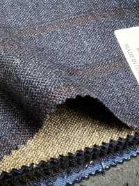 LP6606 Loro Piana ネイビー×レッド ストライプ[生地] 細井商事株式会社 サブ画像