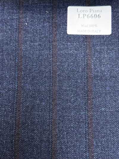 Loro Piana ネイビー×レッド ストライプ