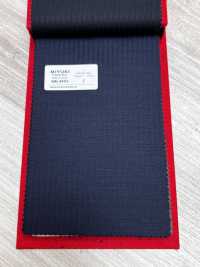 3ML4493 26AW 御幸生地 MIYUKI エッセンシャルズ ESSENTIALS STRETCH TWILL 紺 ストライプ 御幸毛織(ミユキ) サブ画像