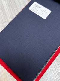 3ML4515 26AW 御幸生地 MIYUKI エッセンシャルズ ESSENTIALS STRETCH TWILL 紺 ストライプ 御幸毛織(ミユキ) サブ画像
