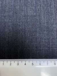 4MG4572 26AW MARUNOUCHI(マルノウチ) ツイル ミディアムグレー ストライプ[生地] 御幸毛織(ミユキ) サブ画像
