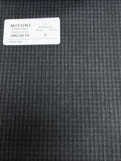 4MG4616 26AW MARUNOUCHI(マルノウチ) ツイル チャコールグレー チェック