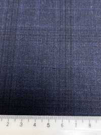 4MR4704 26AW Super100's × CASHIMERE 紺 チェック[生地] 御幸毛織(ミユキ) サブ画像