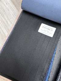 LP6586 Loro Piana Super130's 黒 ストライプ[生地] 細井商事株式会社 サブ画像