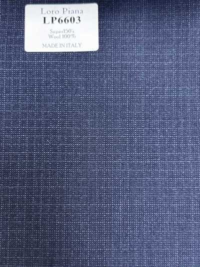 Loro Piana Super150's ネイビー チェック