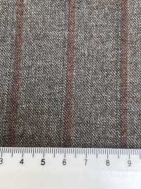 LP6607 Loro Piana ブラウン×オレンジ ストライプ[生地] 細井商事株式会社 サブ画像