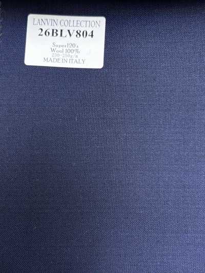 LANVIN COLLECTION Super120's 紺 無地