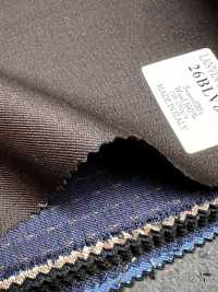 26BLV808 LANVIN COLLECTION Super120's ブラウン 無地[生地] 細井商事株式会社 サブ画像