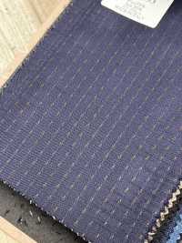LV5193 LANVIN COLLECTION ネイビー×ブラウン ストライプ[生地] 細井商事株式会社 サブ画像