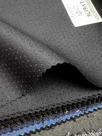 LV6176 LANVIN COLLECTION Super120's 濃紺 ドット[生地] 細井商事株式会社 サブ画像