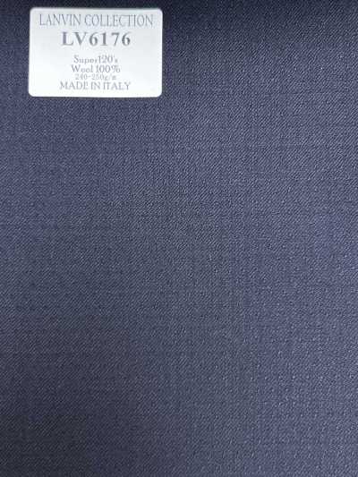 LANVIN COLLECTION Super120's 濃紺 ドット