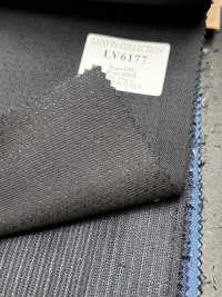 LV6177 LANVIN COLLECTION Super120's 黒 ドット[生地] 細井商事株式会社 サブ画像