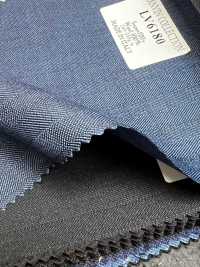 LV6180 LANVIN COLLECTION Super120's ブルー ストライプ[生地] 細井商事株式会社 サブ画像