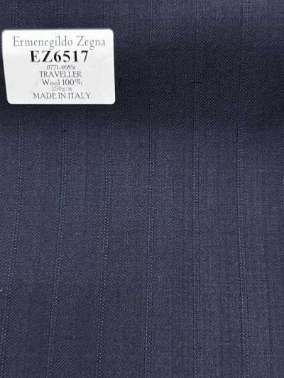Ermenegildo Zegna TRAVELLER ネイビー ストライプ