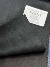EZ6518 Ermenegildo Zegna TRAVELLER ダークグリーン ストライプ[生地] 細井商事株式会社 サブ画像
