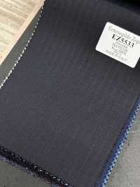 EZ5533 Ermenegildo Zegna TRAVELLER 黒 ストライプ[生地] 細井商事株式会社 サブ画像