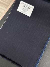 EZ5534 Ermenegildo Zegna TRAVELLER ネイビー ストライプ[生地] 細井商事株式会社 サブ画像