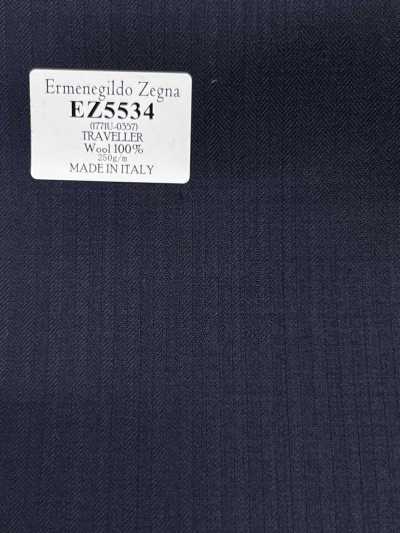 Ermenegildo Zegna TRAVELLER ネイビー ストライプ