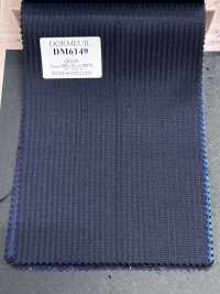 DM6149 DORMEUIL QUEEN Super100's ネイビー ストライプ[生地] 細井商事株式会社 サブ画像