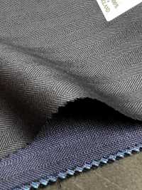 DM6151 DORMEUIL QUEEN Super100's 濃紺 ストライプ[生地] 細井商事株式会社 サブ画像