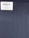 DM6151 DORMEUIL QUEEN Super100's 濃紺 ストライプ