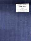 DM6155 DORMEUIL QUEEN Super100's ネイビー×ブラウン ストライプ