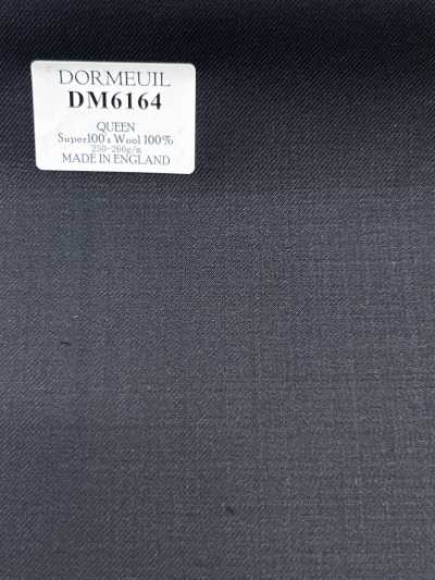 DORMEUIL QUEEN Super100's 黒 無地