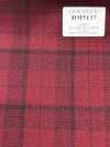 DM5137 DORMEUIL QUEEN Super100's レッド チェック