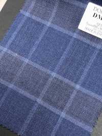 DM5144 DORMEUIL QUEEN Super100's ネイビー チェック[生地] 細井商事株式会社 サブ画像