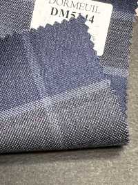 DM5144 DORMEUIL QUEEN Super100's ネイビー チェック[生地] 細井商事株式会社 サブ画像
