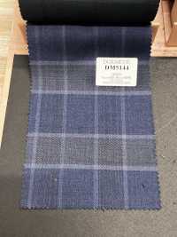 DM5144 DORMEUIL QUEEN Super100's ネイビー チェック[生地] 細井商事株式会社 サブ画像