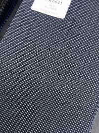 CR6611 CARNET 3PLY ネイビー チェック[生地] 細井商事株式会社 サブ画像