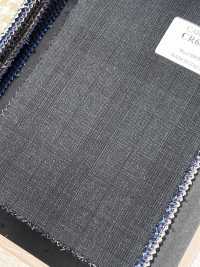 CR6614 CARNET 3PLY ダークグレー チェック[生地] 細井商事株式会社 サブ画像