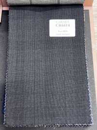 CR6614 CARNET 3PLY ダークグレー チェック[生地] 細井商事株式会社 サブ画像