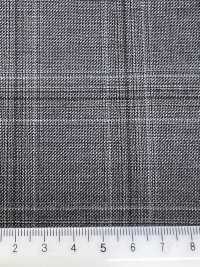 CR6616 CARNET グレー×ブラウン チェック[生地] 細井商事株式会社 サブ画像