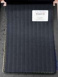 TG6530 T.G di FABIO ダークグリーン ストライプ[生地] 細井商事株式会社 サブ画像