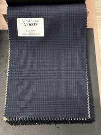 AF6539 Alfred Brown ネイビー チェック[生地] 細井商事株式会社 サブ画像