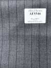 AF5546 Alfred Brown グレー×ネイビー ストライプ