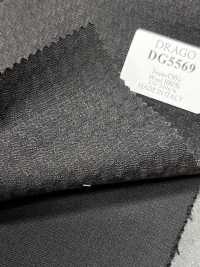 DG5569 DRAGO Super130's チャコール 千鳥格子[生地] 細井商事株式会社 サブ画像