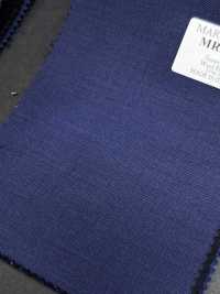 MR3577 MARZOTTO Super110's ブルー 無地[生地] 細井商事株式会社 サブ画像
