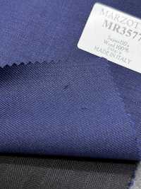 MR3577 MARZOTTO Super110's ブルー 無地[生地] 細井商事株式会社 サブ画像