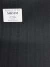 MR3593 MARZOTTO Super110's 黒 ストライプ
