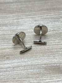 E-4-C カラーコーティング シェル カフリンクス ネイビー[フォーマルアクセサリー] ヤマモト(EXCY) サブ画像