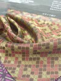 KS1001 【アウトレット】先染キュプラ100%裏地 富士吉田産 モザイク遊び サブ画像