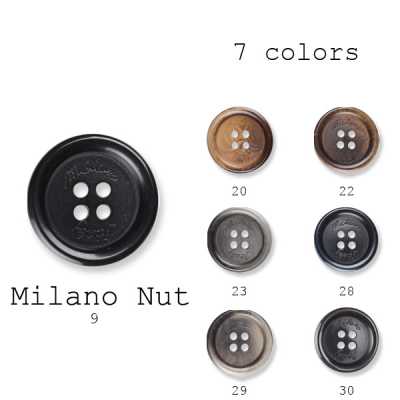 イタリア製 スーツ・ジャケット向け ナットボタン